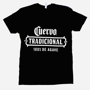 NEW! Cuervo Tradicional Black T-Shirt SMALL size unisex